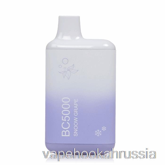 Vape Russia Bc5000 одноразовый снежный виноград